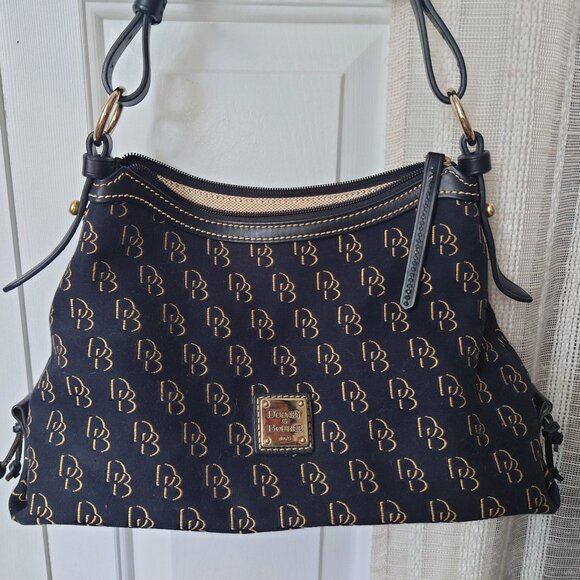 Dooney & Bourke Handbags - Dooney & Bourke Signature Small East West Slouch